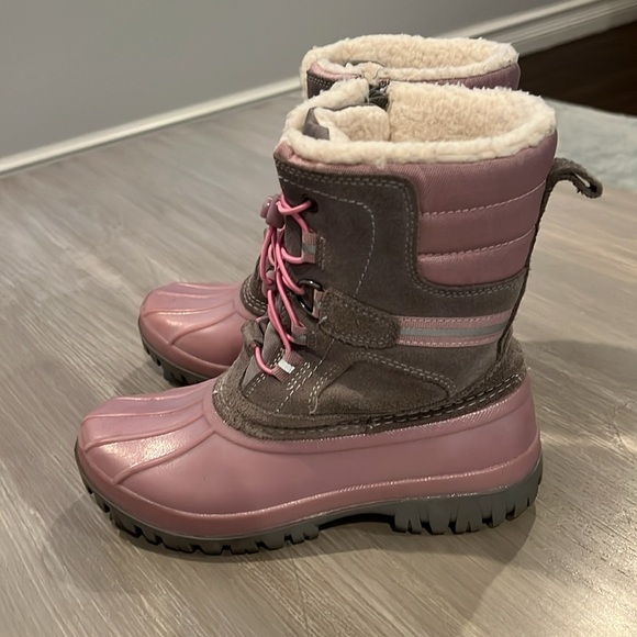 Lands End Kids Expedition Waterproof Insulated Snow Boots - Picture 4 of 6